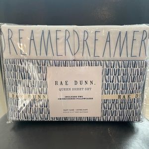 Rae Dunn Dreamer Queen Sheet Set